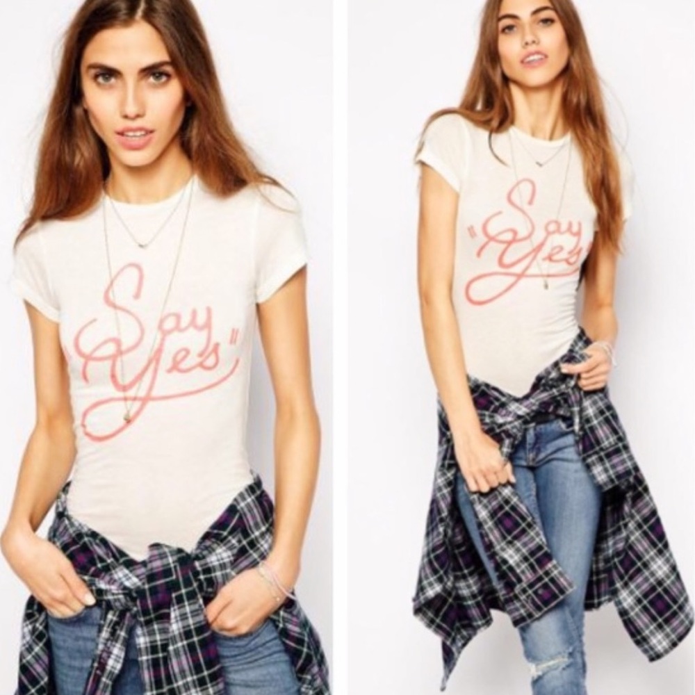 Wildfox • Say Yes Vintage Tee